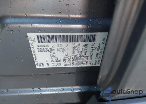 2021 Nissan Rogue S Intelligent Awd z USA, uszkodzony, nr VIN 5N1AT3AB8MC742370